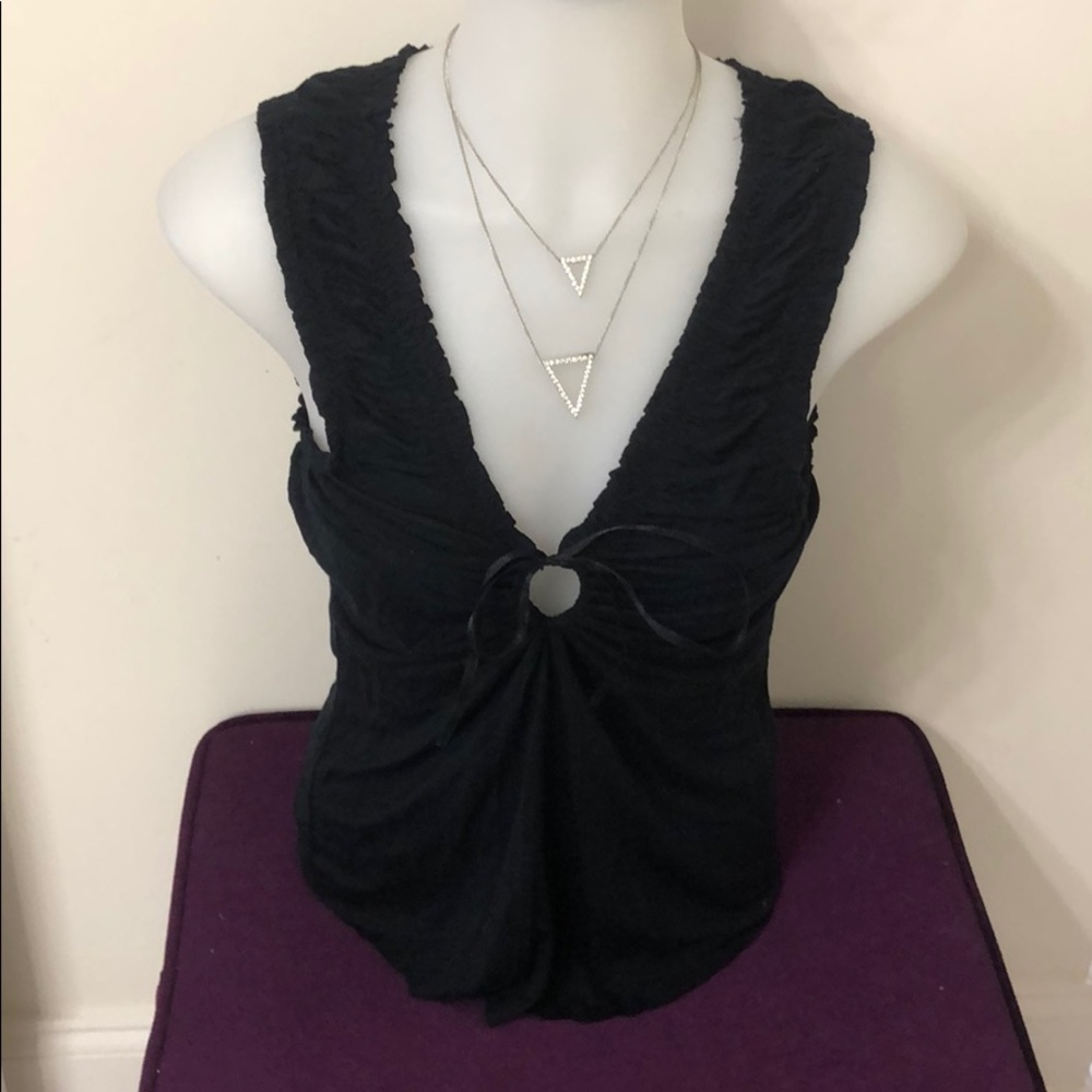Free people sleeveless keyhole camisole - Picture 2 of 8